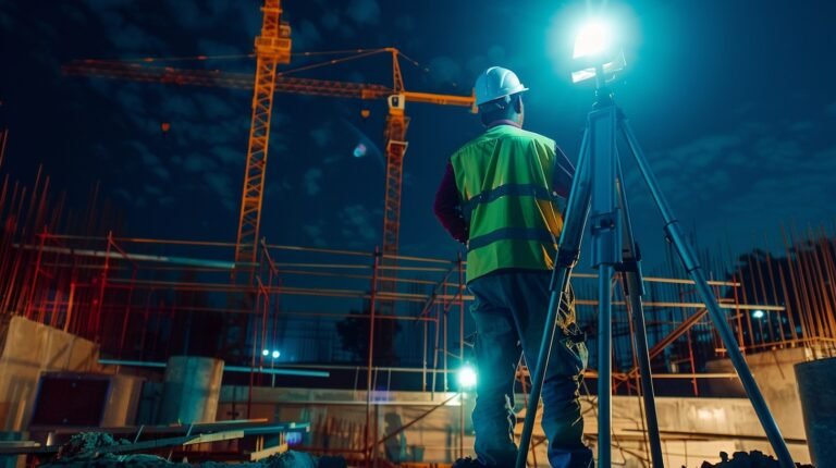 Segurança em Obras: Importância das Torres de Iluminação