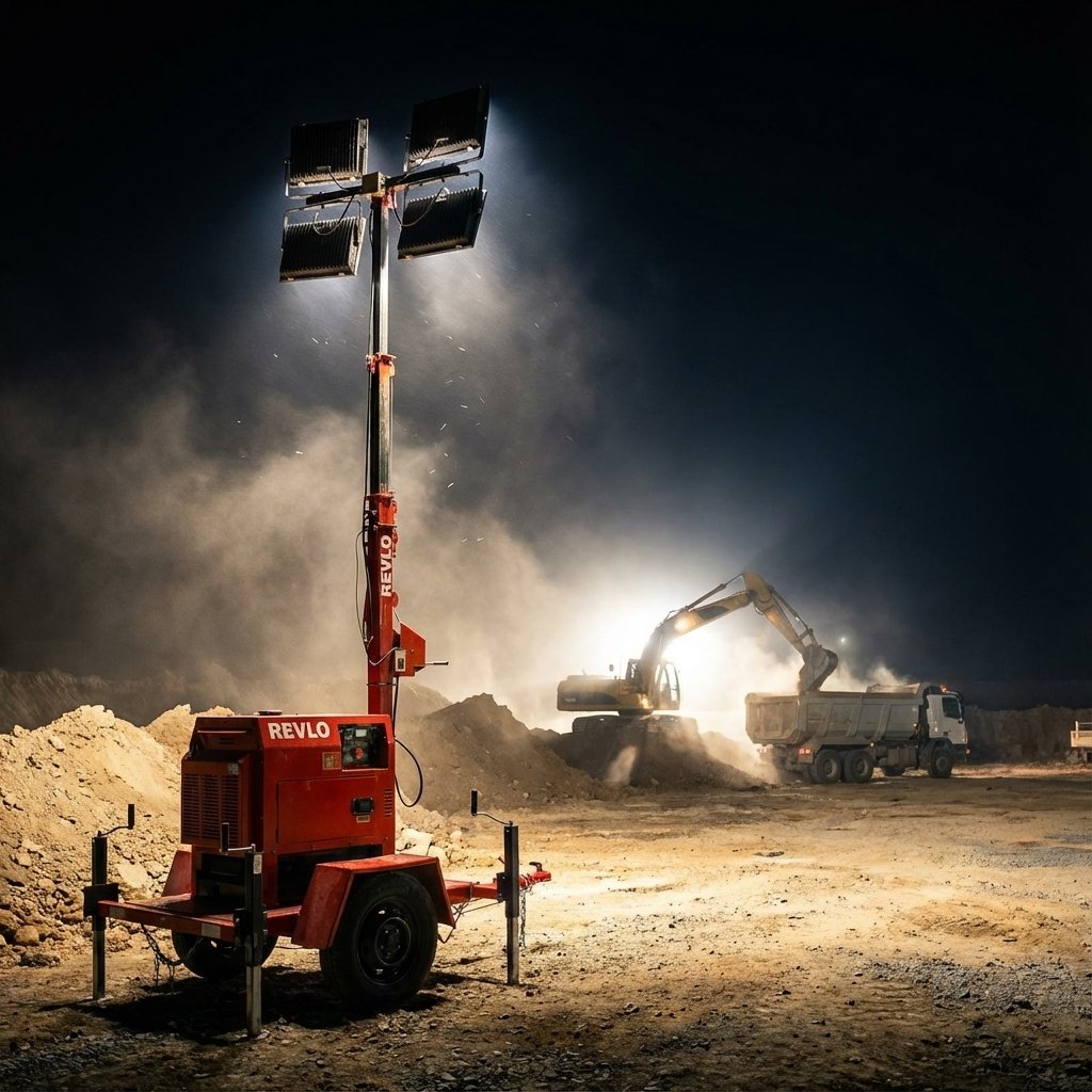 torre de iluminação